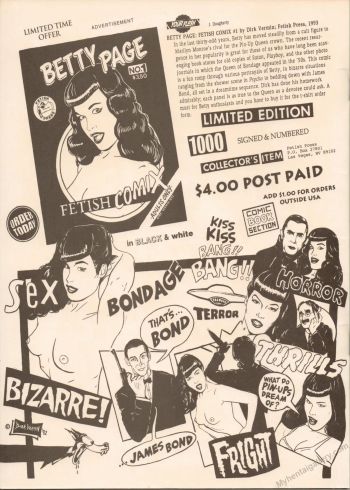 Cover of Betty Page Punk Comix 2